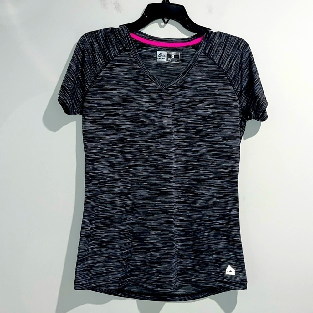 RBX gray black top. Size medium.
